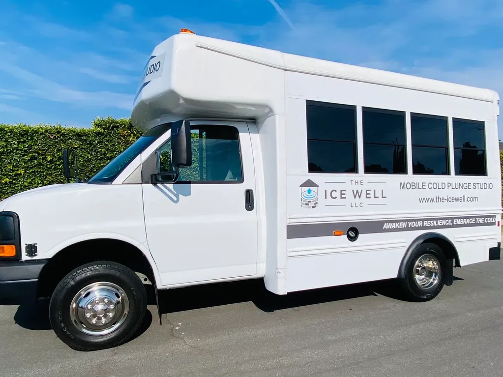 The Ice Well mobile cold plunge studio vehicle